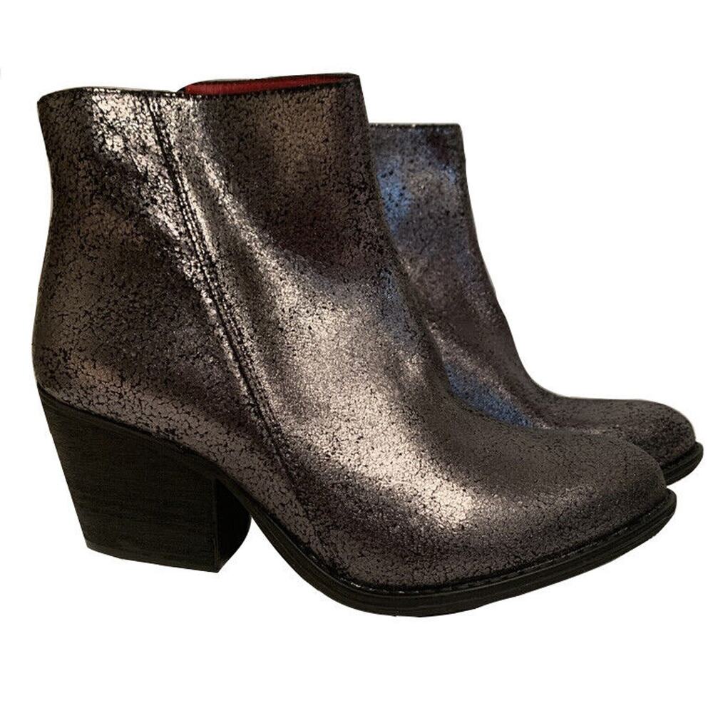 Alcalas RIchard Pewter Silver Women's Boot  7.5 / 38